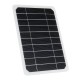 5W 5V USB Monocrystalline Silicon Solar Panel Phone Car Battery Outdoor Charger