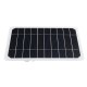 5W 5V USB Monocrystalline Silicon Solar Panel Phone Car Battery Outdoor Charger