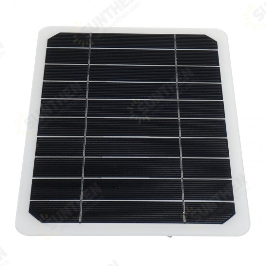 5W 5V USB Monocrystalline Silicon Solar Panel Phone Car Battery Outdoor Charger