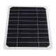 5W 5V USB Monocrystalline Silicon Solar Panel Phone Car Battery Outdoor Charger