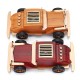 5W Portable USB Wireless bluetooth Speaker Retro Car Setero Wood Super Bass FM MP3