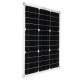 60W 18V Dual USB Solar Panel Battery Charger Monocrystal Solar Power Panel with 40A Solar Controller for Car Moto Motorboat