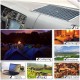 60W DC 12V 60W Solar Panel 5V Dual USB Ports Battery Charger Aluminum Plate Solar Powered Panel