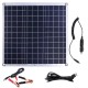 60W DC 12V 60W Solar Panel 5V Dual USB Ports Battery Charger Aluminum Plate Solar Powered Panel