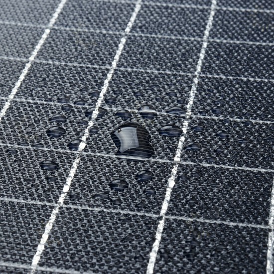 60W ETFE Solar Panel with USB Type-C DC interface with clips