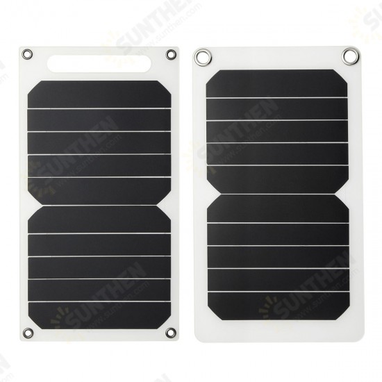 6V 10W 1.7A Portable Solar Panel USB Solar Charging Board Charger