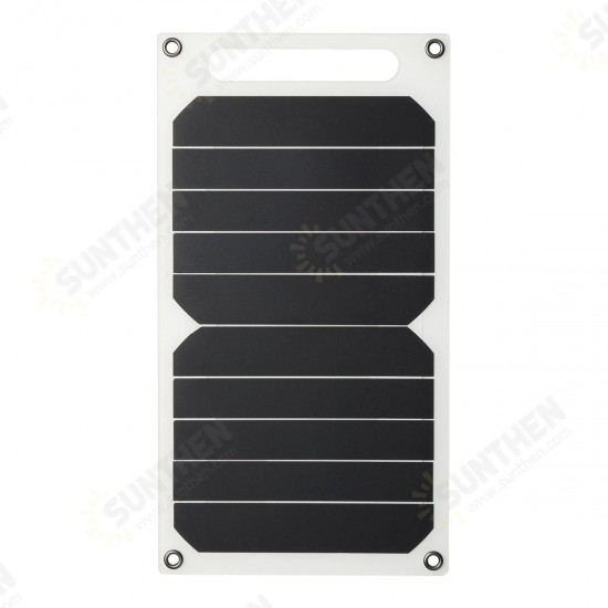 6V 10W 1.7A Portable Solar Panel USB Solar Charging Board Charger