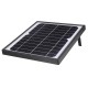 6V 8W Portable Solar Panel Solar Charging Panel for Outdoor Camera Security Monitoring Courtyard Lights with 3m Cable