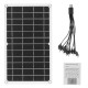 6V Portable Solar Panel Kit DC USB Charger Kit Solar Power Panel Solar Controller with Multi-head USB Cable