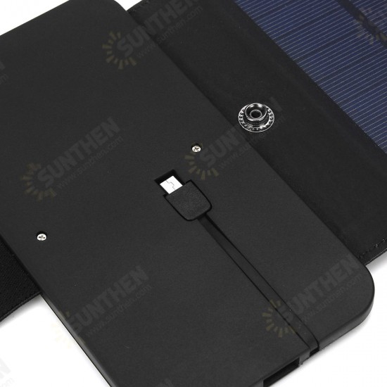 6W Portable Foldable Solar Panel Power Charger For Phone MP3/MP4/PDA Power Bank