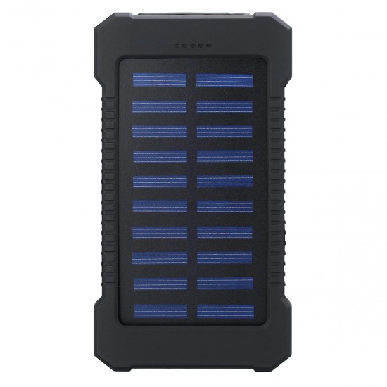 8000mah Solar Chargers Solar Power Bank 8000mah Portable Solar Battery Charger Phone Charger Power Bank with Flashlight