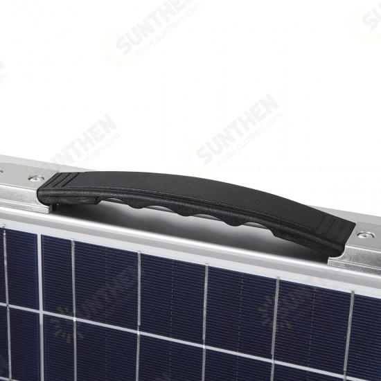 80W Solar Panel Monocrystalline Silicon Cell With Solar Controller