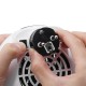 900W Mini Portable Electric Heater Fan Wall Outlet Warm Air Blower Heater for Home Office