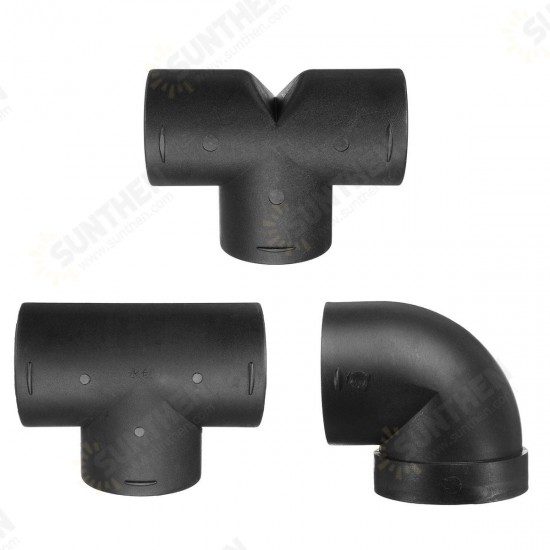 Air Vent Elbow Ducting Pipe 60mm/2.4 Inch 75mm/3 Inch Diameter for Webasto Eberspaecher Air Diesel Parking Heater