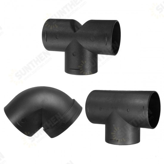 Air Vent Elbow Ducting Pipe 60mm/2.4 Inch 75mm/3 Inch Diameter for Webasto Eberspaecher Air Diesel Parking Heater