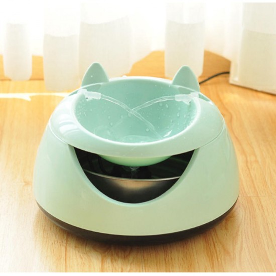 Automatic Pet Cat Dog Electric Water Fountain Water Dispenser Drinking Bowl Tank