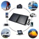 DC 12V/5V USB Portable 25W Solar Panel Mobile Sun-Power Battery Power Charger