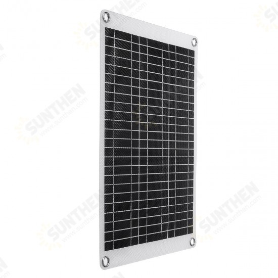 ETFE Flexible Solar Panel Charger 15W 10A Solar Power Panel With Controller for 12V Car Battery Mobile Phone Charger