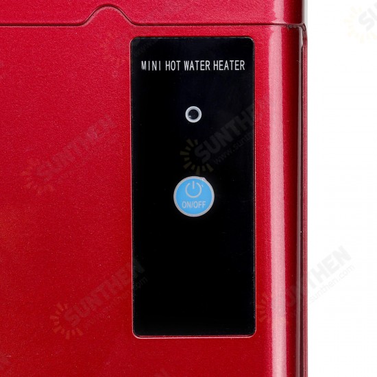 Electric Tankless Hot Water Heater Instant Heating For Bathroom Kitchen Washing