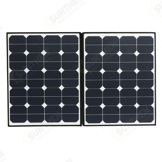 EL-33 80W Flexible Solar Panel Waterproof Folding Panel With one-to-two MC4 Connector