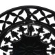 European Wrought Iron Metal Flower Pot Stand Double Floor Plant Rack