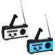 Portable Multifunctional AM/FM/WB Radio Pocket Speakers Solar Hand Crank Radio