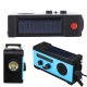 Portable Multifunctional AM/FM/WB Radio Pocket Speakers Solar Hand Crank Radio