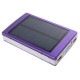 Portable Solar Panel Dual USB External Mobile Battery Power Bank Pack Charger for iPhone HTC