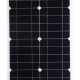 Semi-Flexible Solar Power Panel System kit Solar Panle Type-C USB Dual DC Port 5V/12V/18V W/ Solar Charge Controller