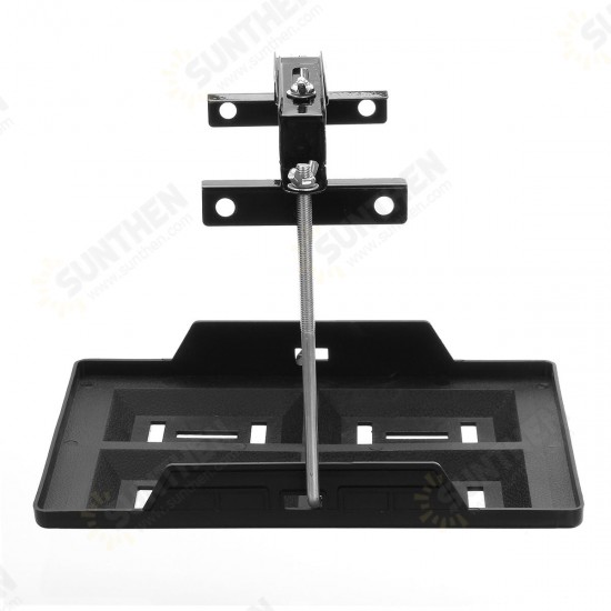 Universal Battery Tray Adjustable Hold Down Battery Clamp Bracket Cycle 19x28cm