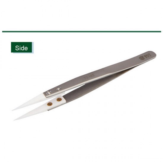 BST-72-MZ Non-inductive Ceramic Stainless Steel Handle Tweezer