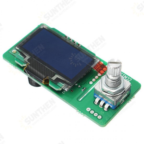 STM32 2.1S OLED T12 Solder Iron Temperature Controller Welding Tools Electronic Soldering Wake-Sleep Shock 110-240v 72W