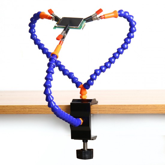 Table Soldering Holder Stand Helping Hands Flexible Arms For PCB Welding Repair