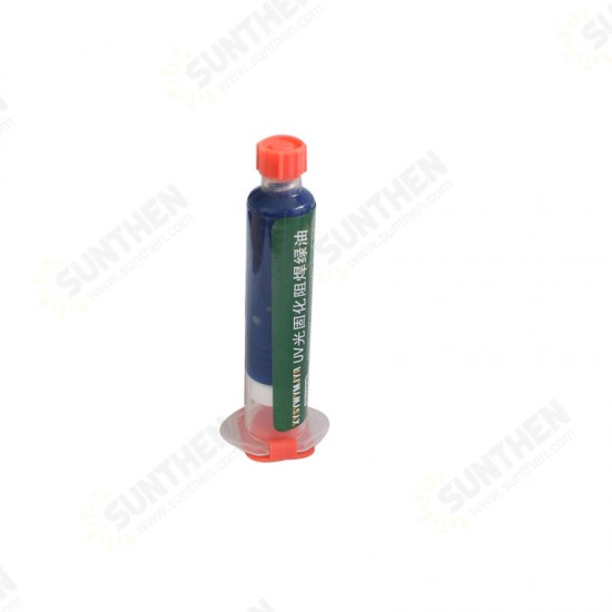 Solder Paste Flux UV Solder Resist Mask Black Red Yellow Green white Oil Welding Flux for PCB BGA Circuit Board Protect