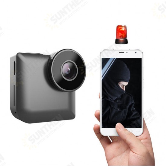 C3 Mini Wifi HD 720P 140° Angle Night Vision Camera Video Recording Motion Detection Alarm