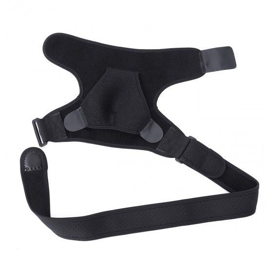 Shoulder Protector Adjustable Sports Single Shoulder Support Belt Elasticity for Pain Relief