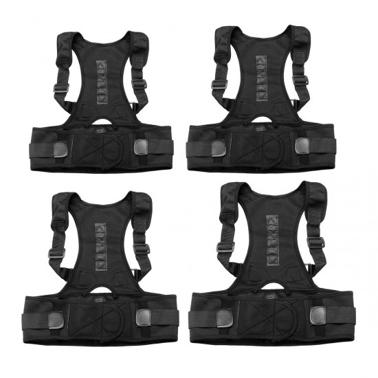 Men Women Sitting Posture Corrector Adjustable Magnetic Back Brace Shoulder Corrector