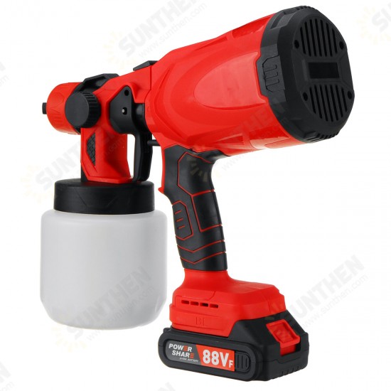 88VF 800ML Electric Spray Guns Household Convenience Spray Paint High Power Sprayer Fit Makita