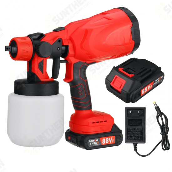 88VF 800ML Electric Spray Guns Household Convenience Spray Paint High Power Sprayer Fit Makita