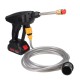 88VF Cordless High Pressure Washer Car Washing Machine Water Cleaner Sprayer Guns W/ None/1/2 Battery