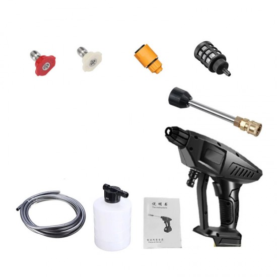 Cordless High Pressure Car Wash Water Guns Portable High Pressure Cleaner Car Washer Parkside Machine For Makita 18V Battery