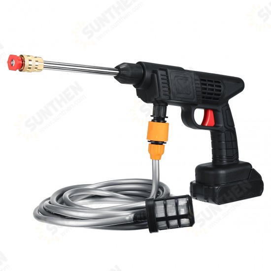 Electric Car Washer Wireless High Pressure Washer Portable Water Pump Kit Handheld Sprayer