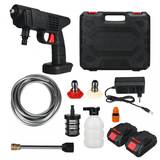 Electric Car Washer Wireless High Pressure Washer Portable Water Pump Kit Handheld Sprayer