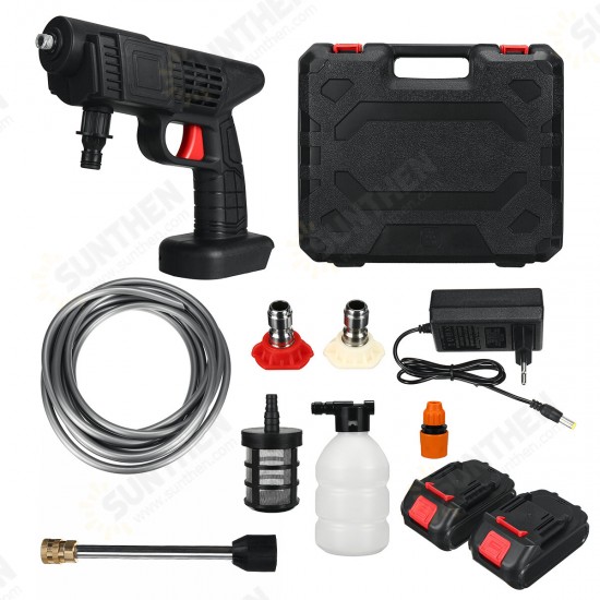 Electric Car Washer Wireless High Pressure Washer Portable Water Pump Kit Handheld Sprayer