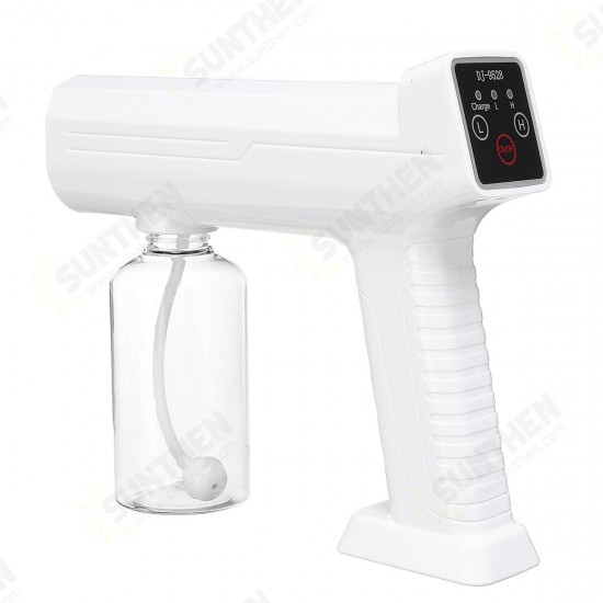 Electric Spray Guns Spray Machine Wireless Electric Sanitizer 330ML Sprayer Disinfects Blue Light Steam Spray Guns