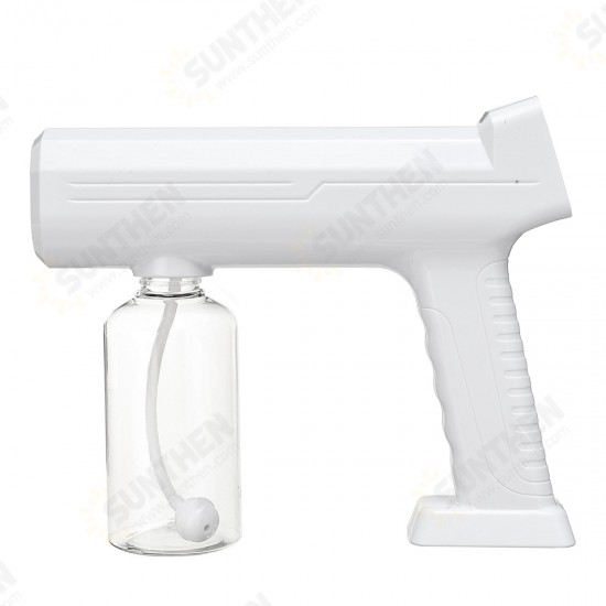 Electric Spray Guns Spray Machine Wireless Electric Sanitizer 330ML Sprayer Disinfects Blue Light Steam Spray Guns