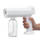 Electric Spray Guns Spray Machine Wireless Electric Sanitizer 330ML Sprayer Disinfects Blue Light Steam Spray Guns