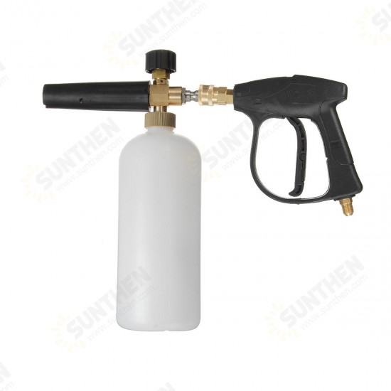 Foam Lance Snow Pressure Gun & Bottle Foamer Wash Quick Adapter Jet