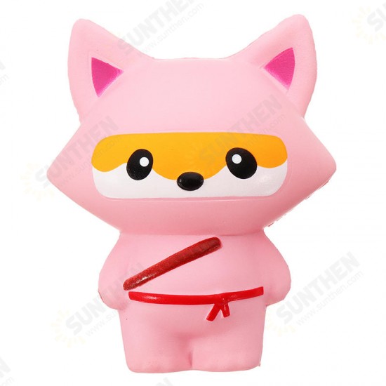 14cm Cute Jumbo Squishy Ninja Cat Fox Panda Scented Super Slow Rising Kids Toy Gift