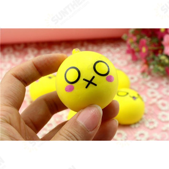 6Pcs Simulation Bread Squishy Slow Rising Toy 8 Seconds 4cm Corn Bread Funny Toy